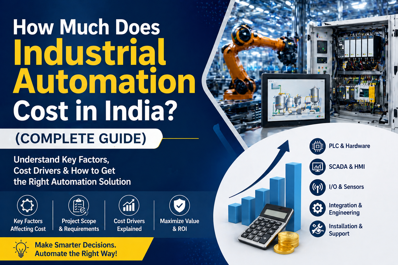 How Much Does Industrial Automation Cost in India? (Complete Guide)